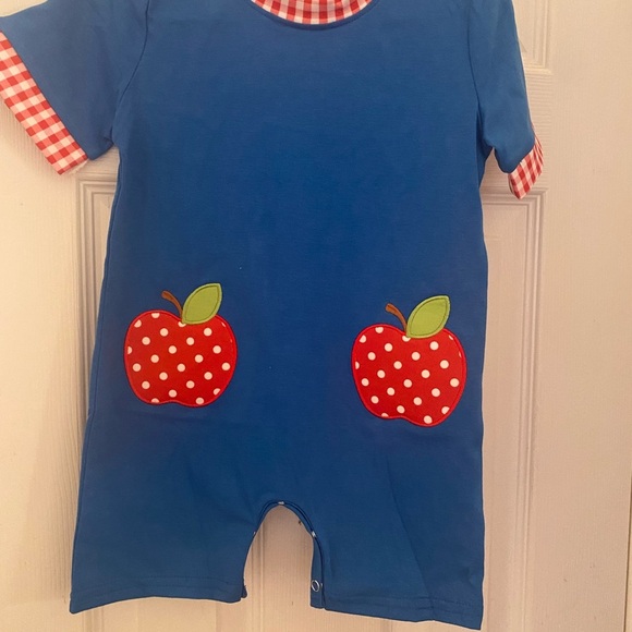 New Apple Romper - Picture 3 of 8